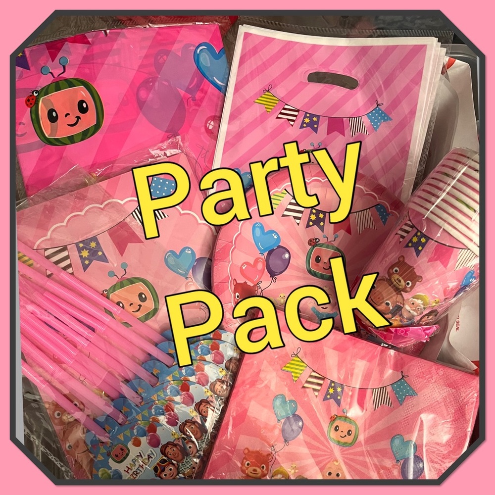 🎉New🎉Cocomelon Birthday Party Pack🎉